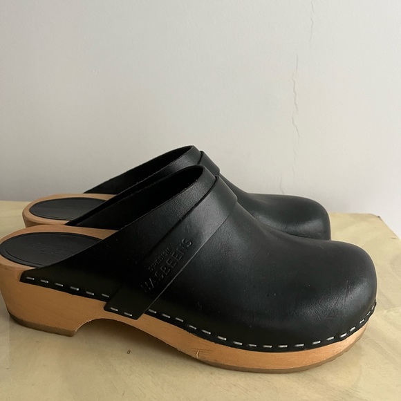 Black Swedish Hasbeens hardly worn! - Picture 4 of 5